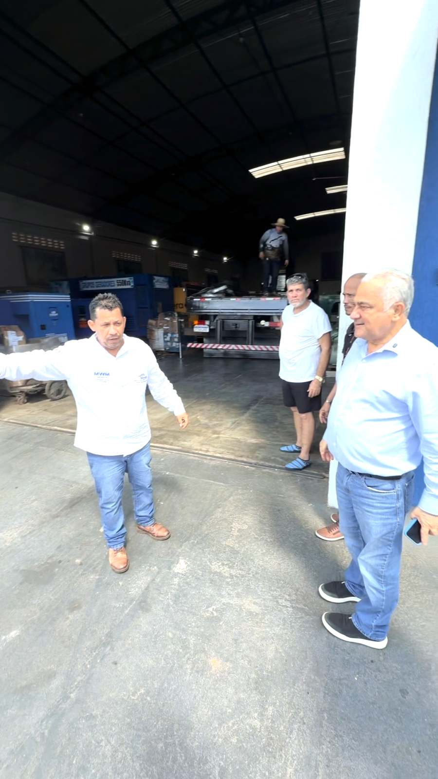 Tive a alegria de visitar o Álvaro, proprietário da Lock Marck.