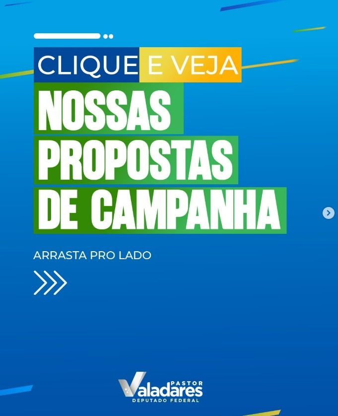 Essas são algumas de nossas propostas de campanha.
